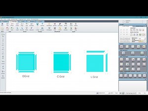 Blocking types in Hexa Meshing- C-grid, O-grid and L-grid