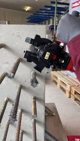 The new NRC 6-22 Hilti rebar cutter 😍 #Hilti #Shorts #Construction