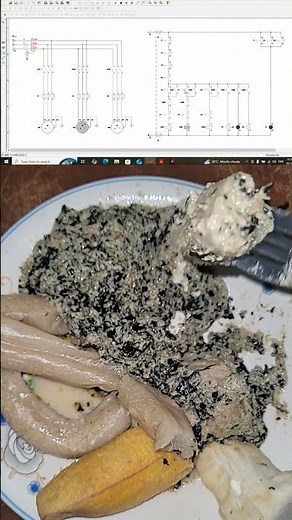 Simulation of a direct start of 3 three-phase asynchronous motors with limit switch or position
