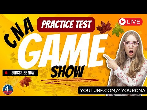 👩‍⚕️ CNA Practice Test Game Show! CNA Role, Responsibility & Communication 🏆 | 4YourCNA