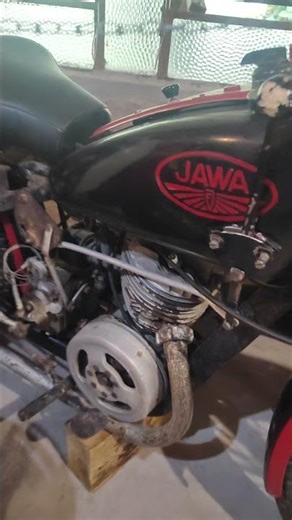 Moto Jawa rara!
