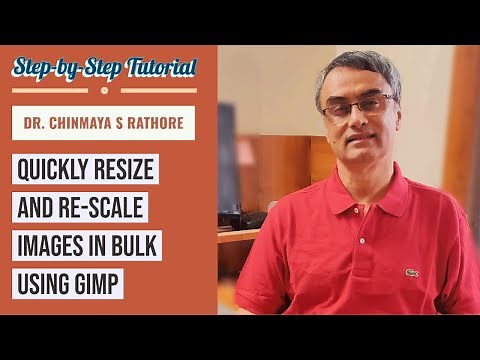 Quickly Resize and Rescale Images in Bulk Using the Free and Opensource GIMP Image Editor