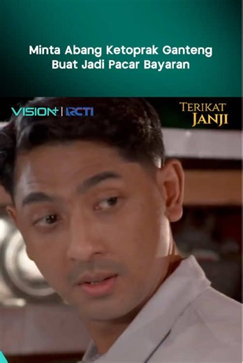 Abang ketopraknya dapet rezeki nomplok 🤭 Streaming ‘Terikat Janji’ selengkapnya melalui layar gadgetmu di VISION 📲 #TerikatJanji #VisionPlus #StreamingUntukSemua #AryaSaloka #AshaAssuncao