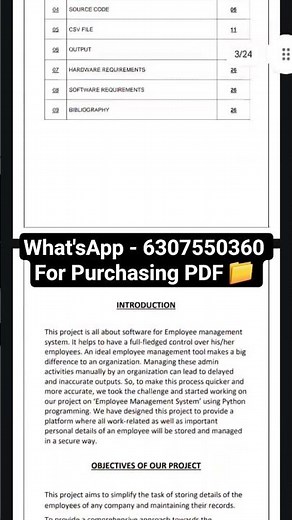WHAT'SAPP - 8448860638, For Purchasing PDF