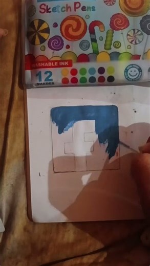 How to draw Face book logo #Face book drawing #