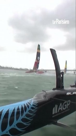 Voile : violente collision lors d'une course SailGP en Nouvelle-Zélande