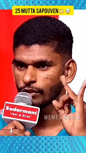 25 😲mutta sapduven 😳🤯#funny #viralvideo #tamil #shorts #trending #comedy #cwc