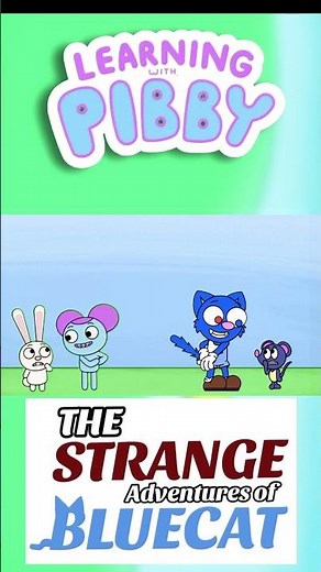 The Unexpected Crossover #pibby #comelearnwithpibby #animation #bluecat #learningwithpibby