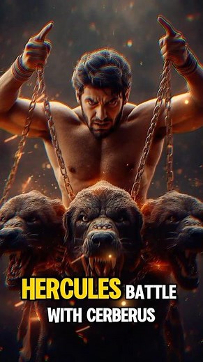 HERCULES BATTLE WITH CERBERUS
