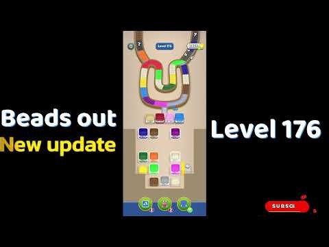 Beads Out Level 176 Walkthrough 🧩 | SolutionGuruji 🎮