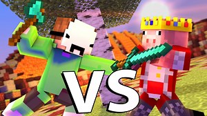 Dream VS Technoblade – Minecraft FIGHT Animation