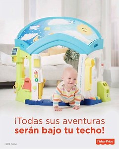 ¡Tu bebé se muda a su nueva casa! 🙌 La Casa Aprendiendo con Perrito es el lugar perfecto para la diversión y aprendizaje, ¿Está listo tu bebé para aprender 4 idiomas? 👶💓🏠 | Fisher-Price