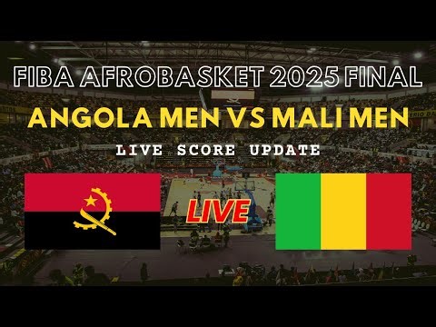 Angola vs Mali Live Scores: FIBA AfroBasket 2025 Basketball Final