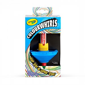 Crayola Colourwhirls, 1 Count, Spin Art Toy with Washable Marker, Stocking Stuffers for Kids Ages 6