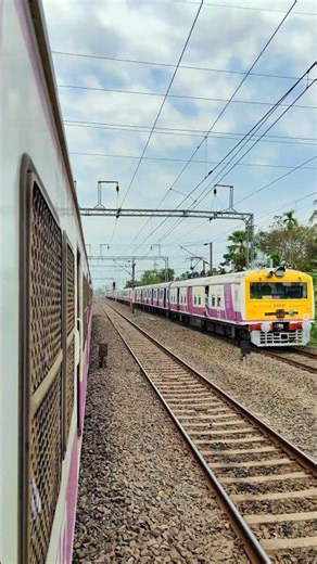Indian Local train crossing #bdrailfan #easternrailways #expresstrain #indianrailway #train