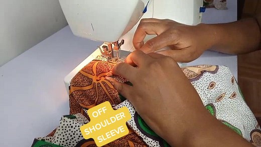 How to Cut and Sew Off Shoulder Sleeve Tutorial