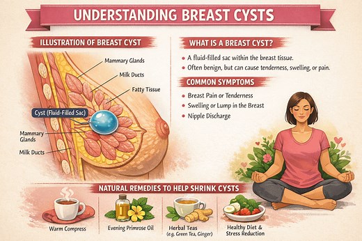 How to Shrink Breast Cysts at Home - Mommy Travels