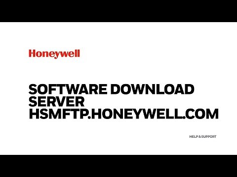 How to access the software download server hsmftp.honeywell.com