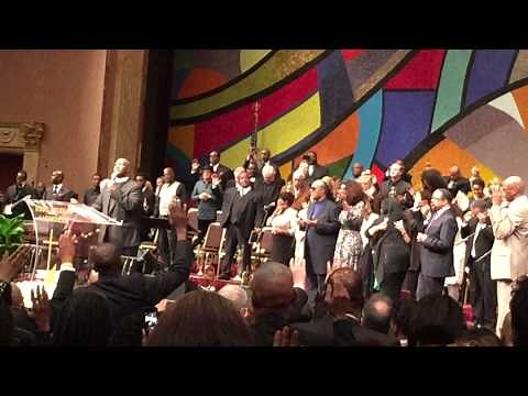 Andrae Crouch Let The Church Say Amen Funeral Marvin Winans Stevie Wonder Jackson 2015