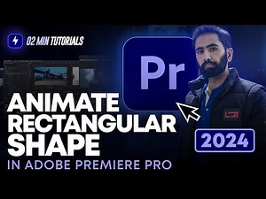 How to Animate Rectangular Shape in Adobe Premiere Pro 2024 | Shape Animation Adobe Premiere