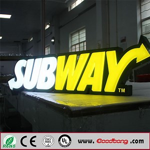 [Hot Item] LED Letters Front Lit Channel Letter Sign Pylon Signage