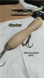 358K views · 4.4K reactions | Tutorial pasang kawat body popper 11cm//Lure popping JT #Tutoriallurepopping #Lurepopperjt #Lurecasting #DuniapopperJT #Dunialurecasting #yanvasterfa #LureikanJT | Yan Caster FA | Facebook