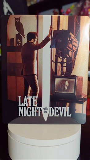 Horror Steelbook Appreciation: Late Night with the Devil (2023) released by IFC #4k #physicalmedia