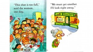 【My First Reading Library】 The Old Woman who lived in a Shoe 双语精讲