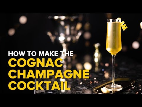 How to make the Cognac Champagne Cocktail!