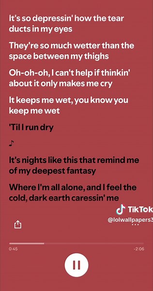 Wet lyrics#fyp#wet#spotify#lyrics#vrial
