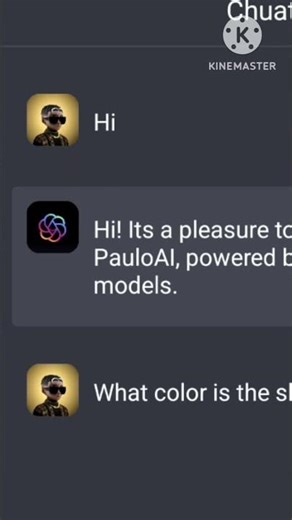 I made ChuatGPT 10 using Sketchware pro...