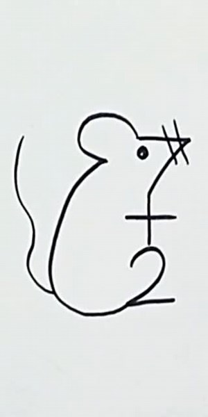 Cómo dibujar una rata fácil paso a paso