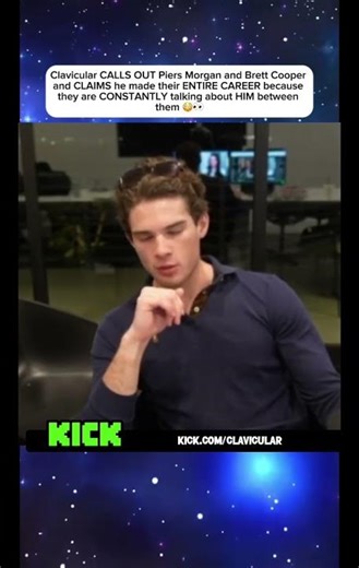 Clavicular CALLS OUT Piers Morgan and Brett Cooper and CLAIMS he made their ENTIRE CAREER