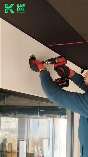 ✅ Installing Three Air Diffusers #HVAC #Ventilation #AirFlow #Installation #Diffuser