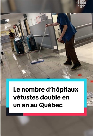 Hôpitaux vétustes au Québec : doublement en un an