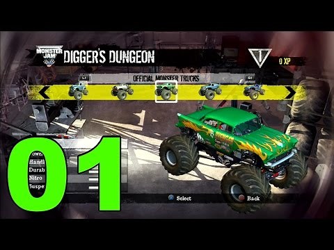 Monster Jam: Path of Destruction - Part 1 - Welcome (Walkthrough / Let's Play)