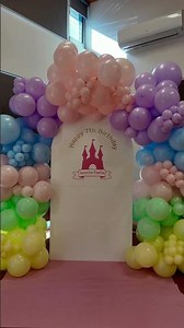 The Balloon Backdrop That Turns Any Birthday Into A Fairytale ✨🏰