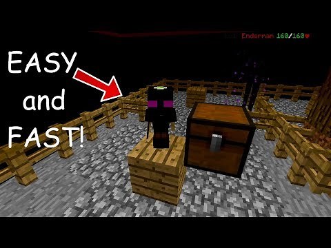 [GUIDE] How to Get Your FIRST ENDERMAN MINION - Hypixel Skyblock (2019)