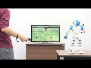 Humanoid Robot NAO Plays Video Game