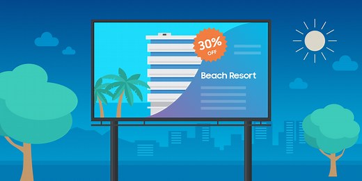 8 things to consider when choosing your LED outdoor signage and provider - Samsung Business Insights