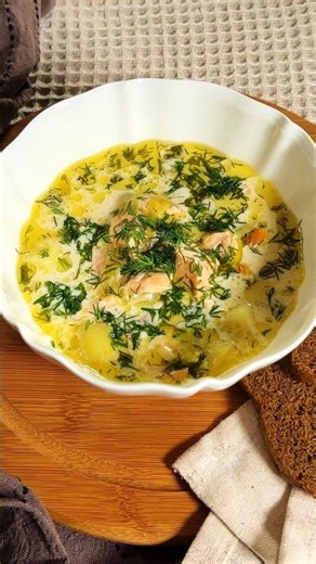 This is ILLEGALLY DELICIOUS! ❌ Stop and cook #soup #souprecipe #salmon #food