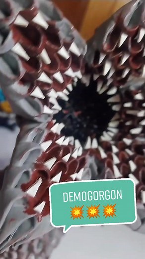 Origami Demogorgon: Crafting Stranger Things Character