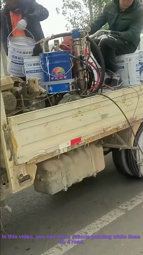 Road Marking: How Vehicles Paint Precise Lines on Roads – Ingenious Method!