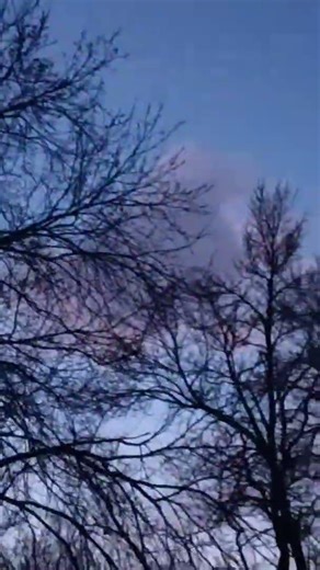 strong wind after stormy snow days