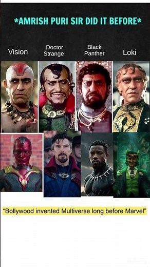 “Amrish Puri Did It Before Marvel! 🔥 Bollywood Multiverse Explained 😂 #andrast #ytshorts