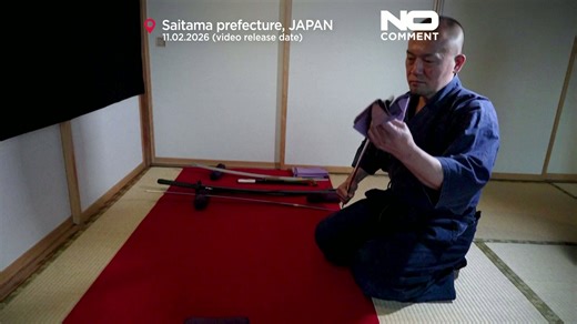 Japanese swordsmith sees renewed interest in centuries-old katana craft