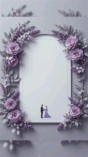 purple 💜 background for making wedding invitation #wedding #invitation