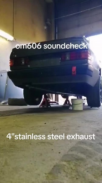 OM606 Super Turbo Engine Sound Check and Exhaust Review