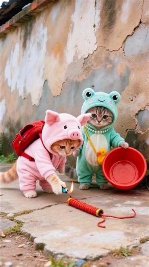 Cute Cats Funny Explosion! 🐱💥 | Funny Cat Animation#cat #viral