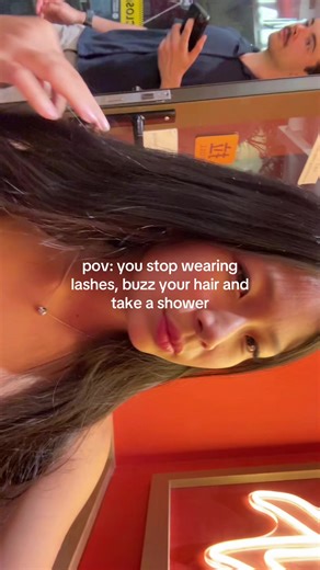 Buzzed Hair and the Unexpected Shower Prank